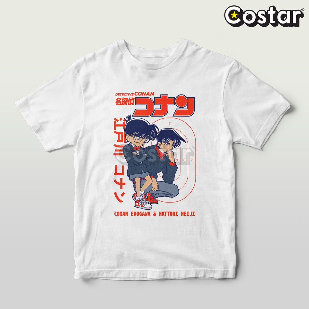 Kaos Costarstore - Conan Edogawa &amp; Hattori Heiji 04 - Detective Conan