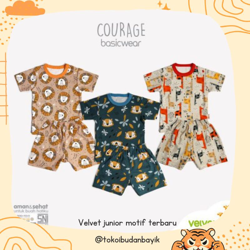 BISA COD SETELAN ANAK VELVET JUNIOR PENDEK/PANJANG/CPR(Baju pdk clna pjg)