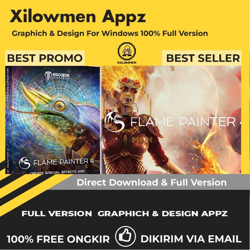 [Full Version] Flame Painter Pro Design Graphics Lifetime Win OS