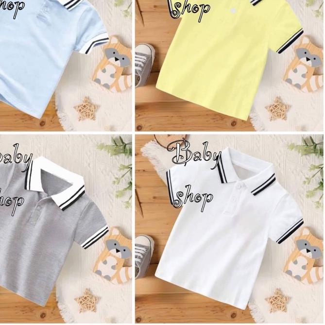 ✯ Kaos Bayi Kerah / Kaos Anak Kerah ✸