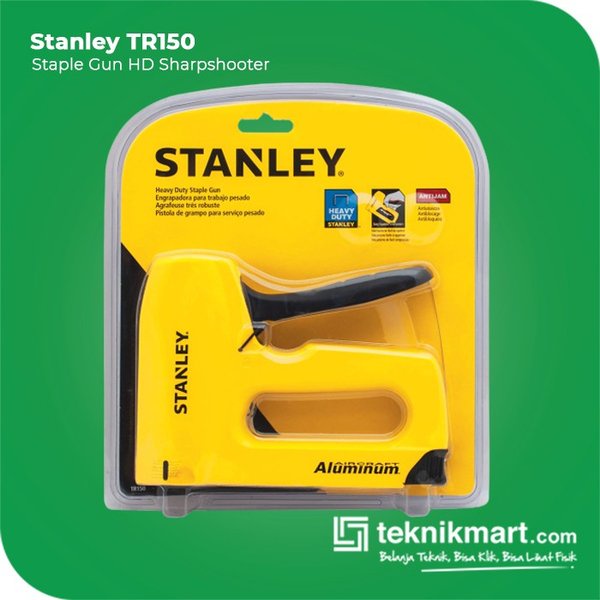 

Stanley Staple Gun HD Sharpshooter / Staples Tembak Manual TR150