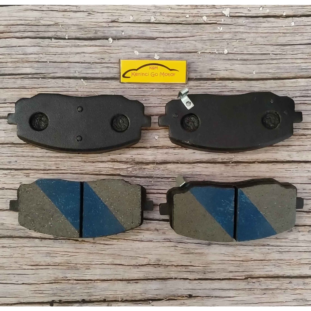 BRAKE PAD KAMPAS REM DEPAN HYUNDAI i10 PICANTO 2005 BENDIX DB1755 GCT