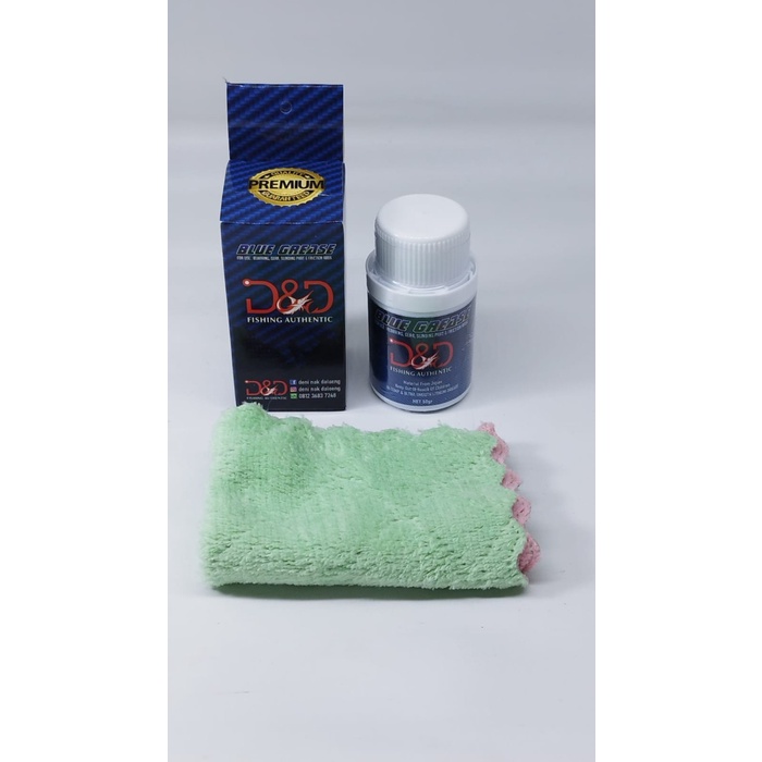 Mancing Pelumas Reel Pancing Dnd Blue Grease White Grease & Oil Servis Rel