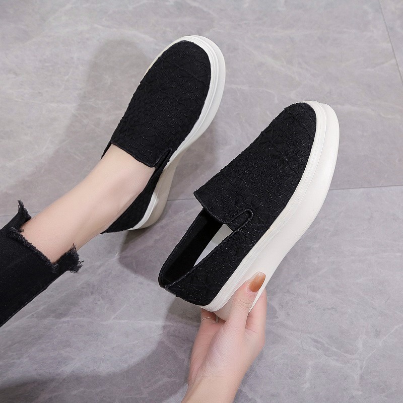 0021 Sanzeil Davve - Sepatu Wanita Slip On Import Murah Terbaru