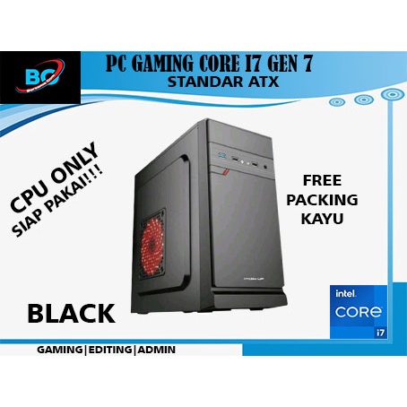 PC gaming editing  i7 7700 Gen 7  ssd 240 gb ram 16 gb ddr 4  vga 4 gb
