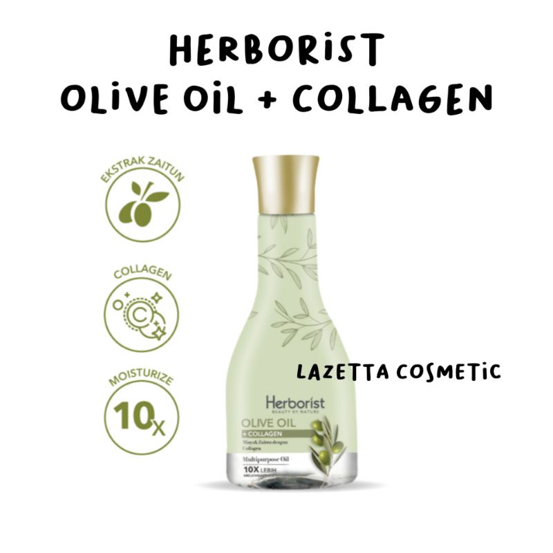 Herborist Minyak Zaitun + Collagen | Herborist Olive Oil Collagen