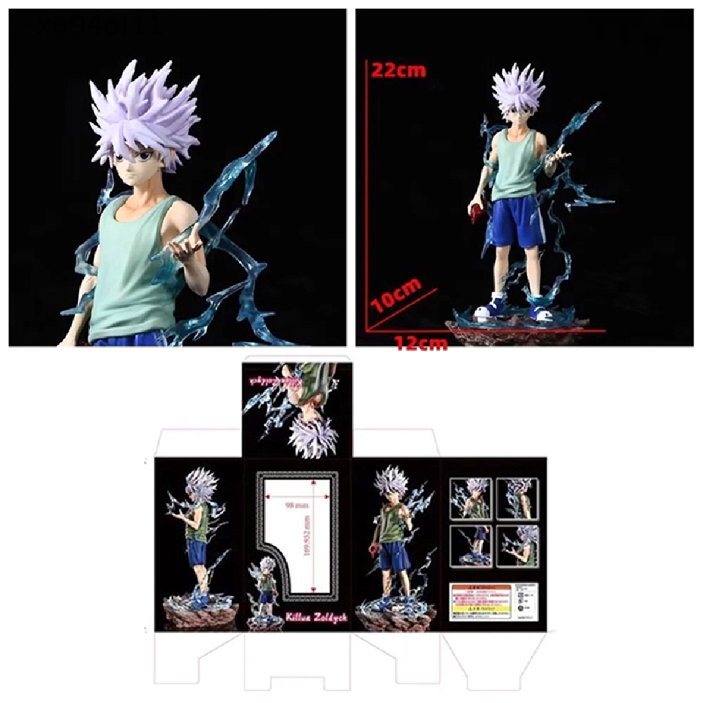 Xo 22cm Hunter x Hunter Anime Figure Killua Action Figure Boneka Koleksi OL