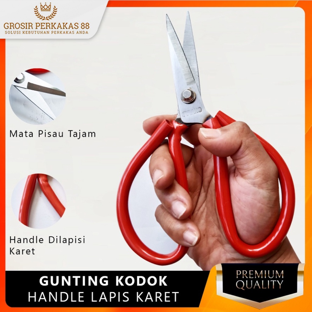 

Gunting Kodok Serbaguna Bunga Multifungsi Kain Seng