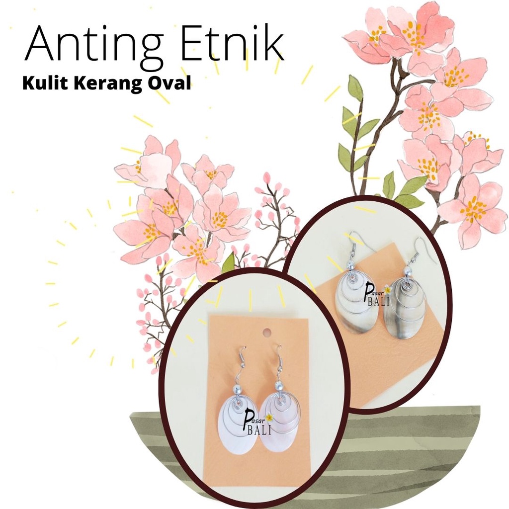 Anting Etnik Kerang