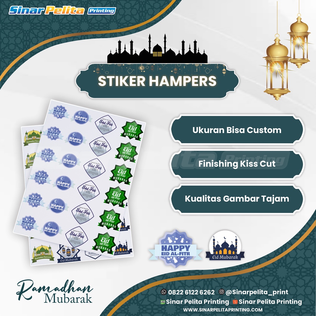 

Sticker Hampers Lebaran | Sticker Label Hampers Idul Fitri
