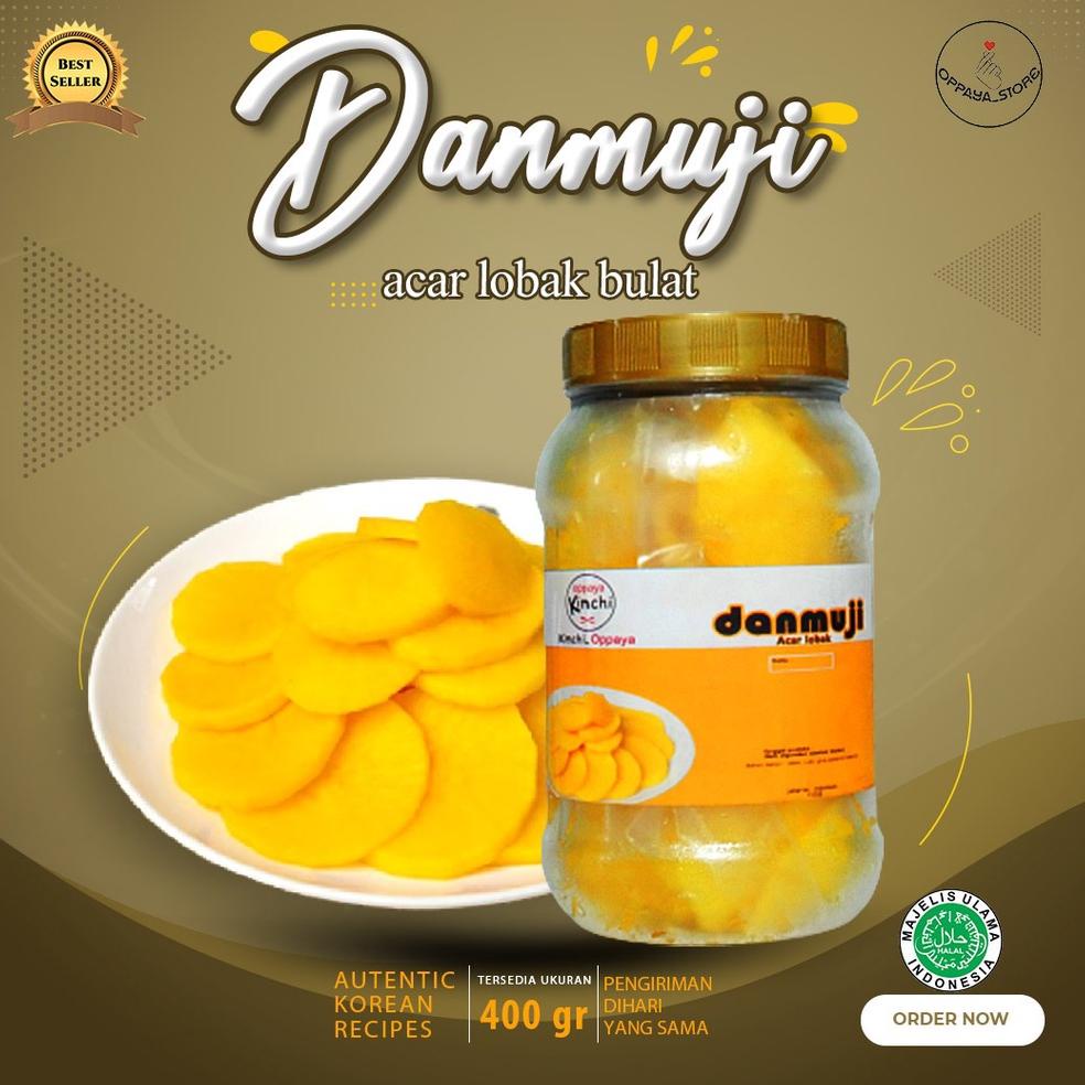 

TERMURAH Danmuji Acar Lobak Bulet 400Gr Homemade