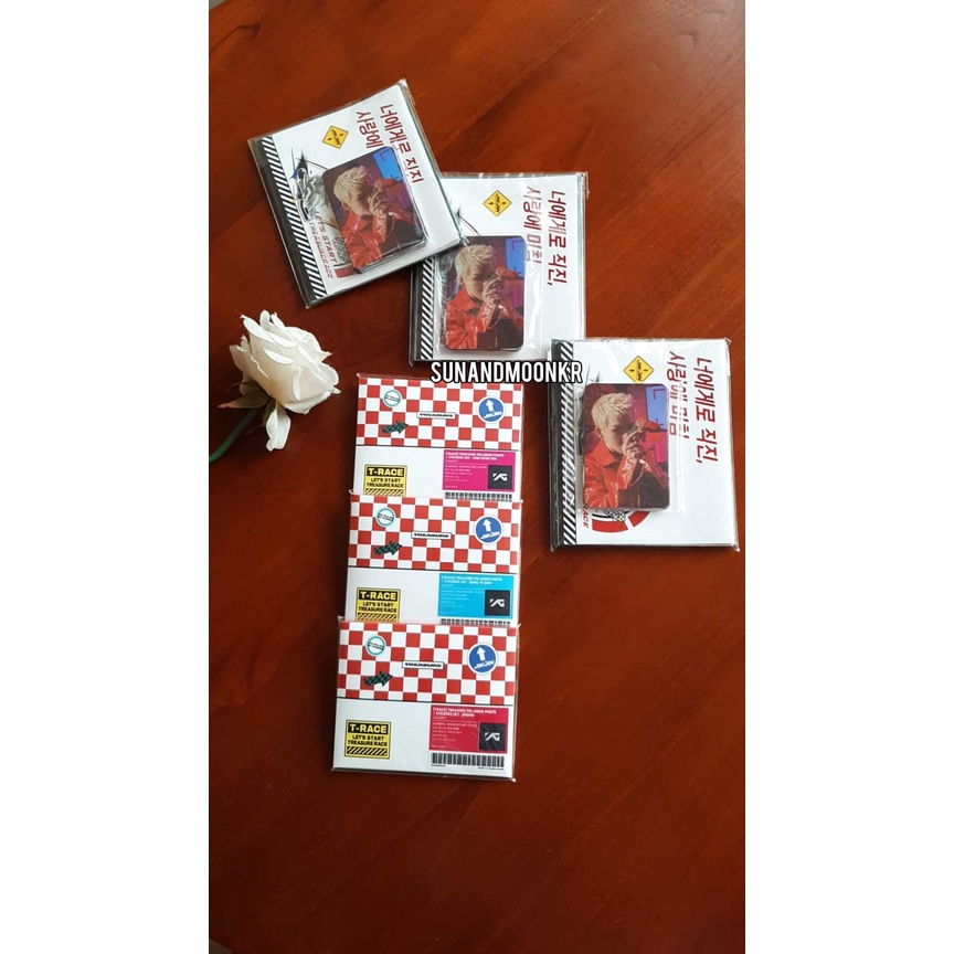 [Ready Stock INA siap kirim] MD TRACE - TREASURE LYRICS CARDS + PHOTOCARDS SET & TREASURE POLAROID P