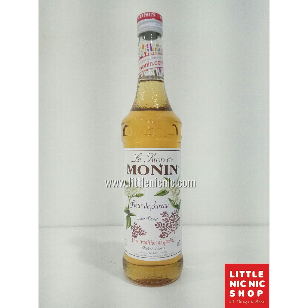 

✨NEW✨ -Sirup MONIN SYRUP Elder Flower 70 CL (700ml)- 1.1.23