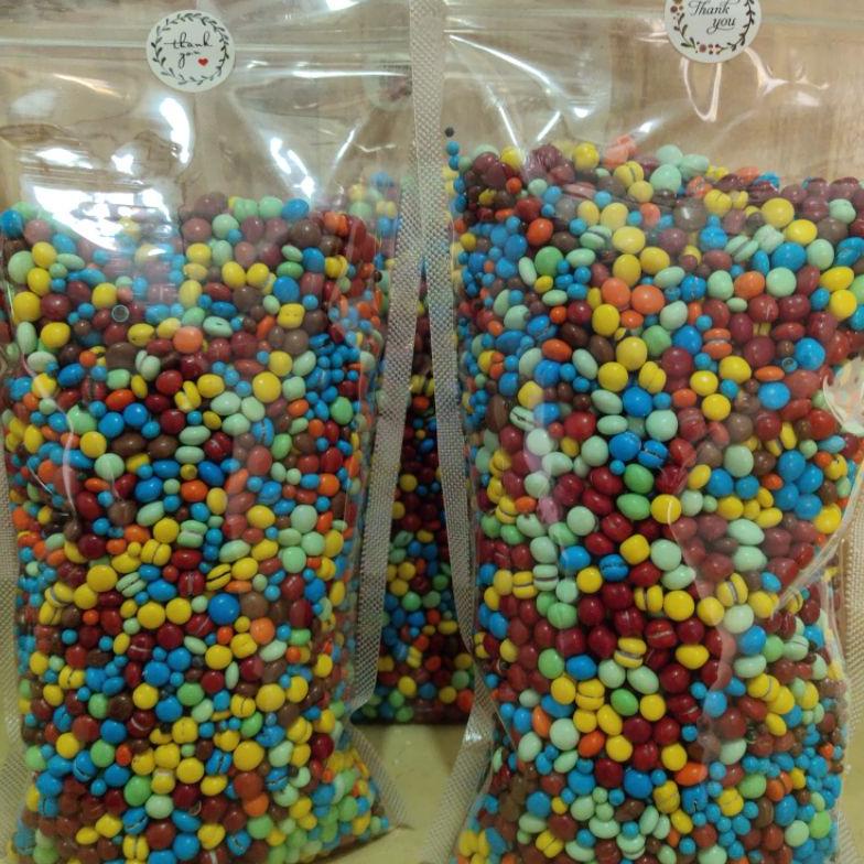 

xnr33 coklat cha cha rainbow 1kg Terjamin