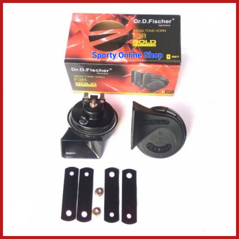 Klakson Keong Motor Mobil 12V Merk Dr Fischer