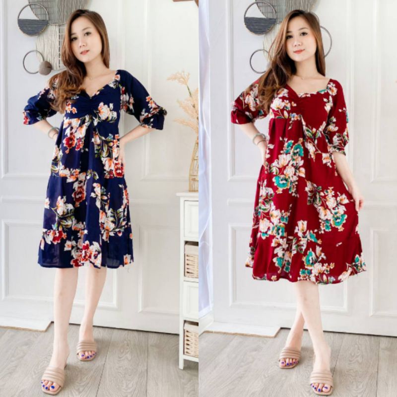 DRESS BALI FUJI MOTIF