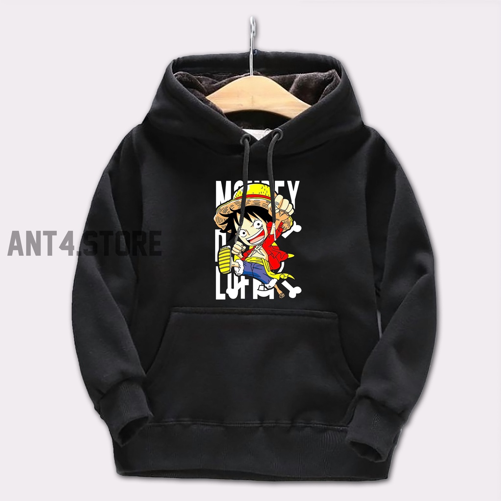 HOODIE ANAK LAKI LAKI USIA 2 - 12 TAHUN JAKET ONE PIECE / SWEATER COWOK LUFFY ANIME JAPAN DISCOUNT