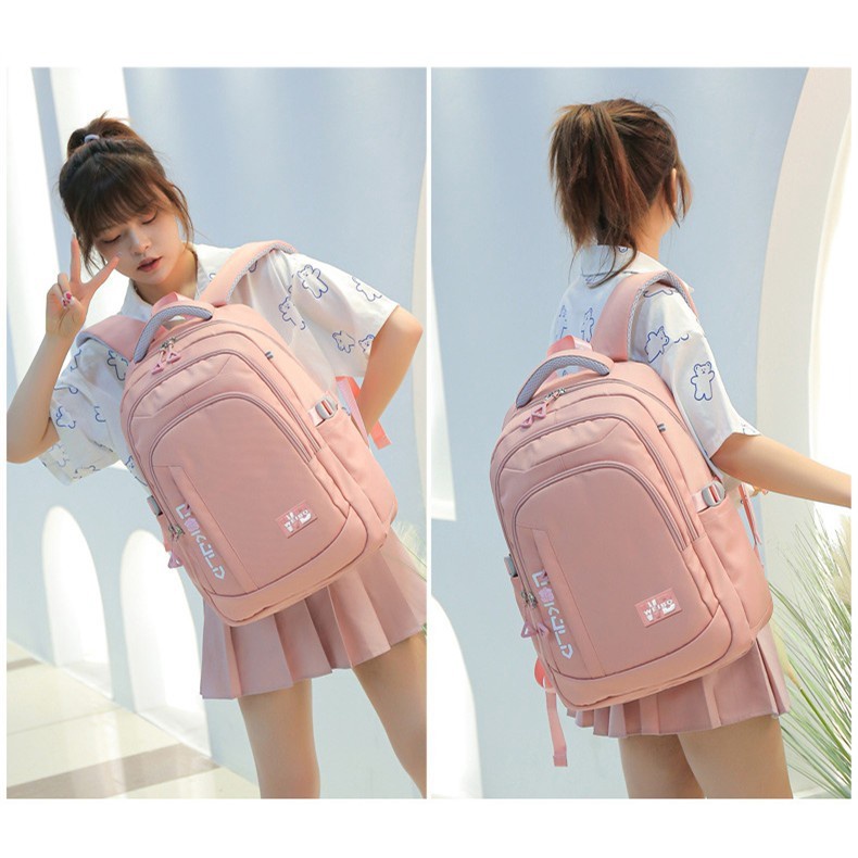 KIANJAYACOLLECTION89 – “WEIBO” Tas Sekolah Anak SD SMP SMA Ransel Backpack Fashion Korea !!!!