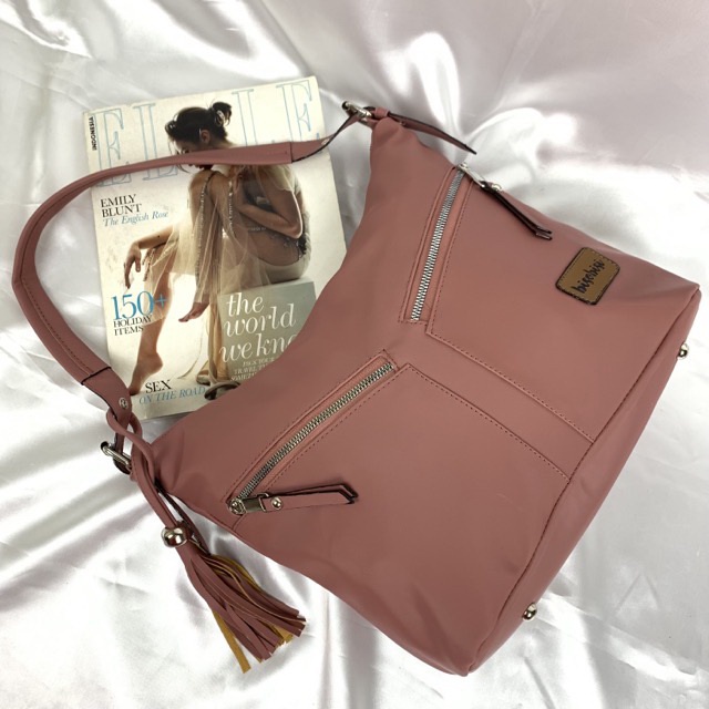 Tas Hobo Bahu Tote Bag Fashion Wanita Casual dan Elegan Amelia