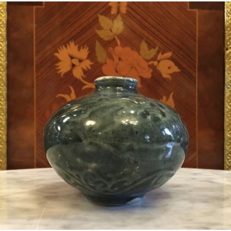 Guci buli buli keramik motif naga type E