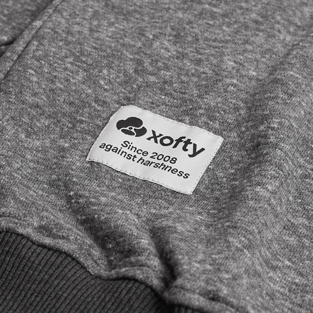 Xofty Mezzanine Sweater Crewneck Dark Grey