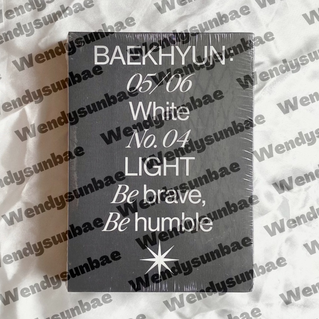 

[Ready stock] Baekhyun Light Special MD photobook Sealed