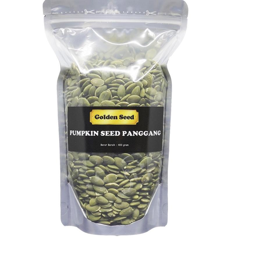 

★ PUMPKIN SEED PANGGANG 400 GRAM PREMIUM - BIJI LABU ROASTED 400 GR ☞