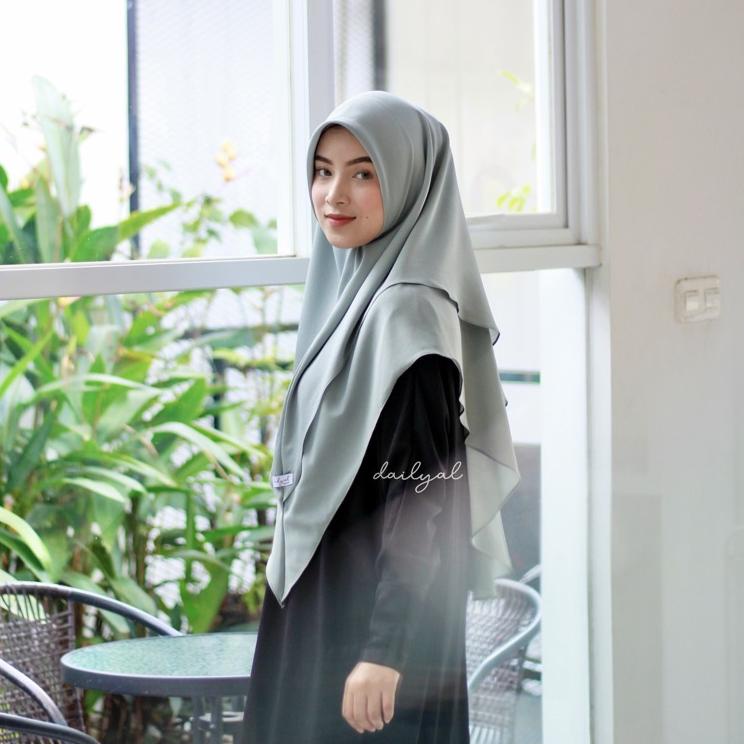 ➯ Alya Khimar (Segiempat Instan Pola Unik) ✳