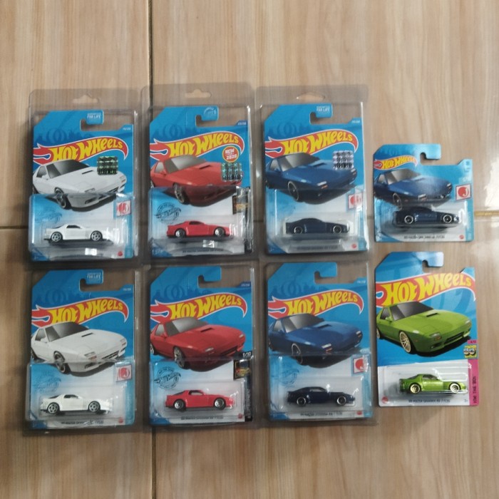 Diecast Hot Wheels Hotwheels Jdm Mazda Savanna Savana Rx 7 Rx7 Satuan / Paket