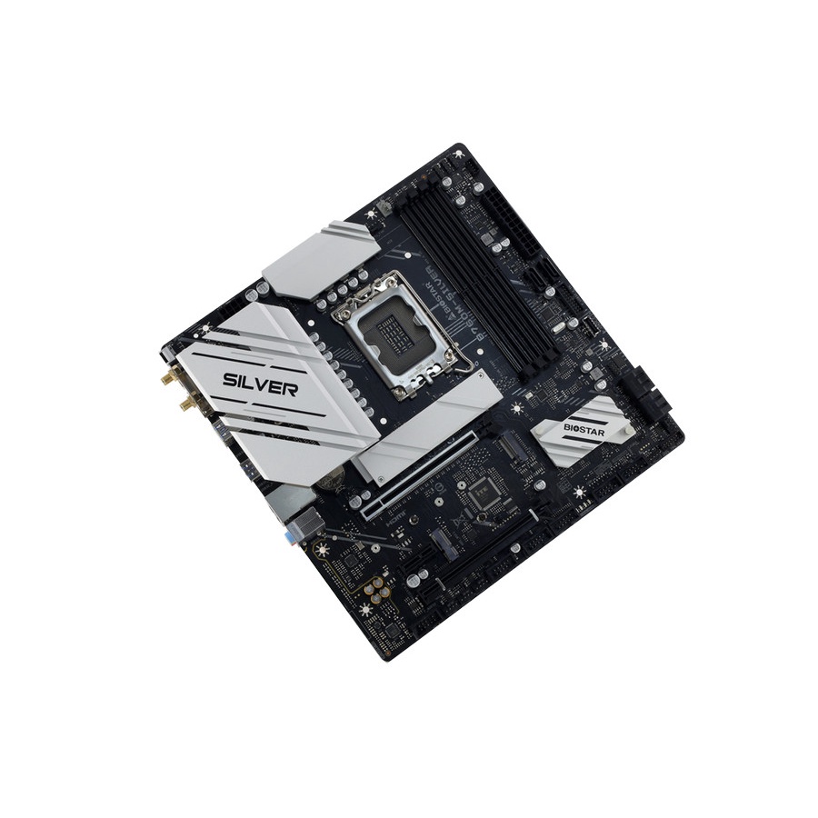 Biostar B760M-Silver (LGA1700, B760, DDR5, USB3.2 Type-C, SATA3)