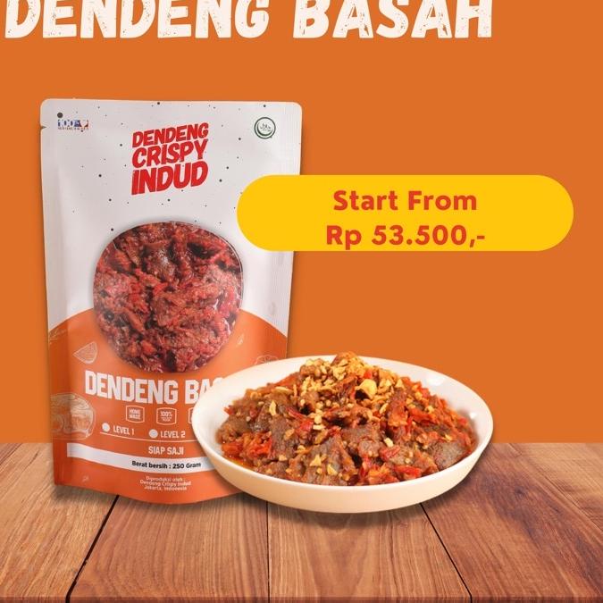 

➪ Dendeng Sapi Moisty / Basah Balado Indud 125 Gram - 250 Gram ♦