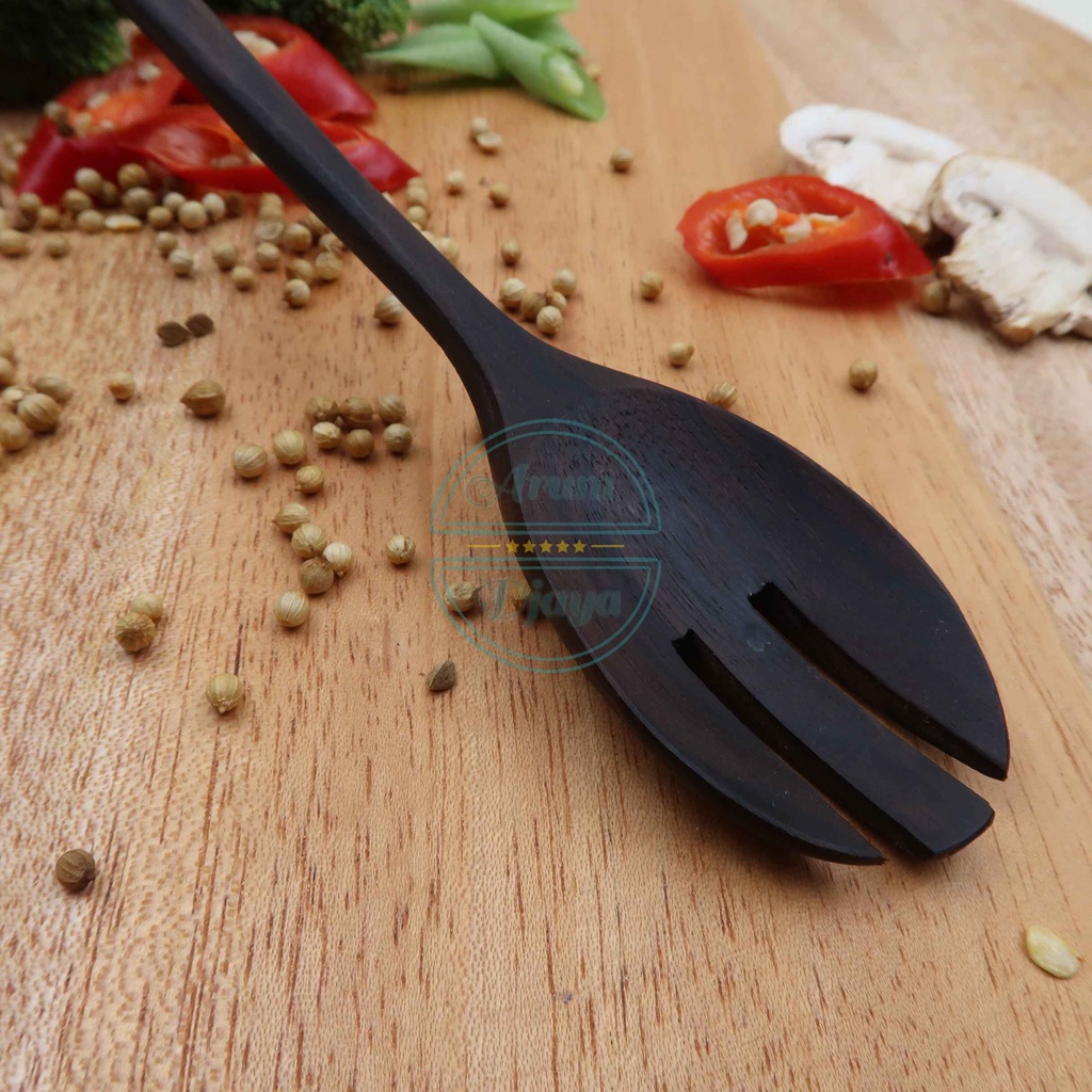Garpu Salad Sendok Salad Salad Spoon Sendok Salad Kayu Sendok Salad Panjang Sendok Souvenir