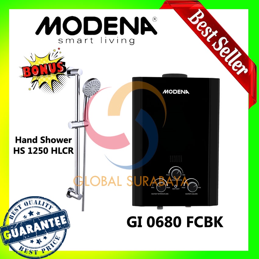 MODENA WATER HEATER GI 0680 FCBK