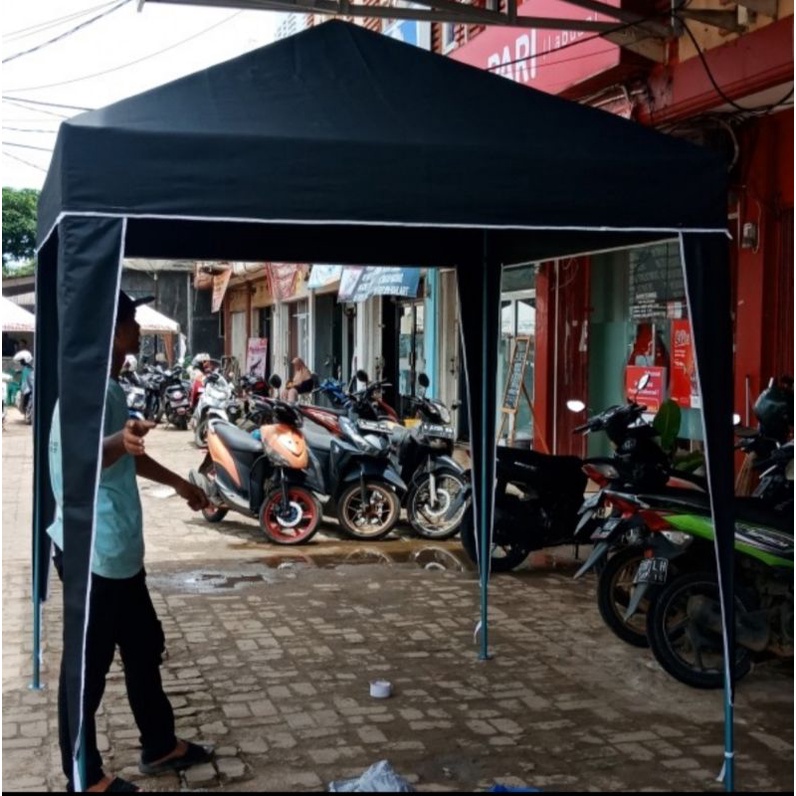 atap tenda cafe/daunya tenda cafe hanya atap nya aja