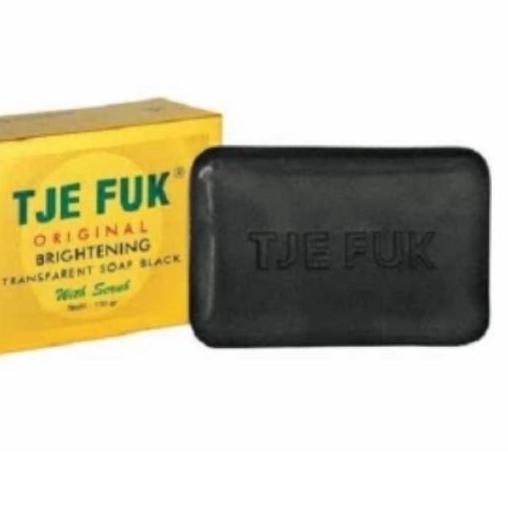 ➧ TJE FUK SABUN WHITENING BLACK 100gr ♣