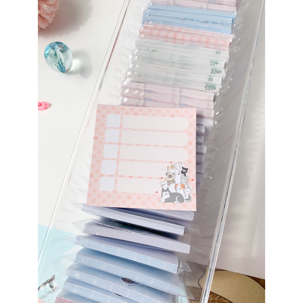 【GOGOMART】Kertas Memo Memopad Memo Notepad / Memo Catatan Bukan Sticky Notes Tempel - MM017