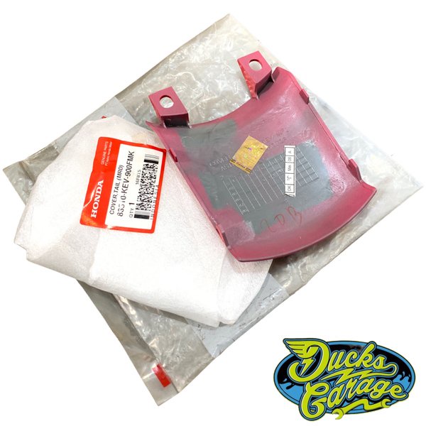 Cover Tail Sambungan Body Belakang Honda Supra X 100 Lama Old Original Merah Terbaru Termurah Barang