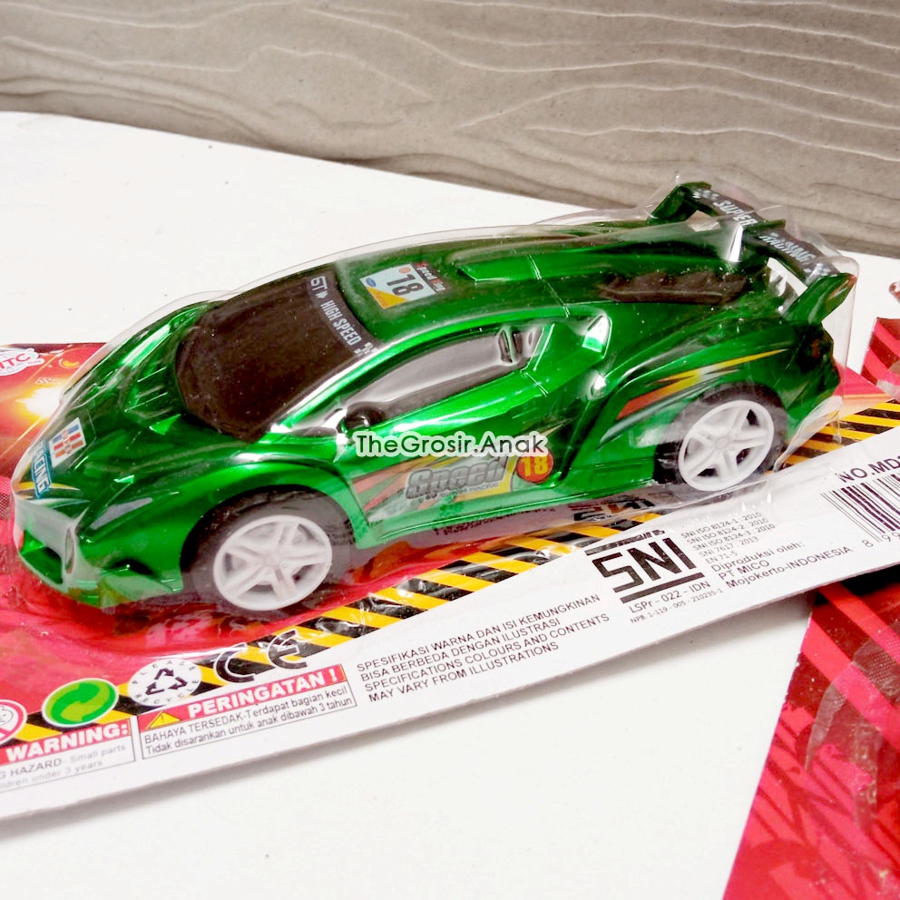 Star Rider Super Racing Car PB RANDOM Mobil Sport Metalik Pull Back