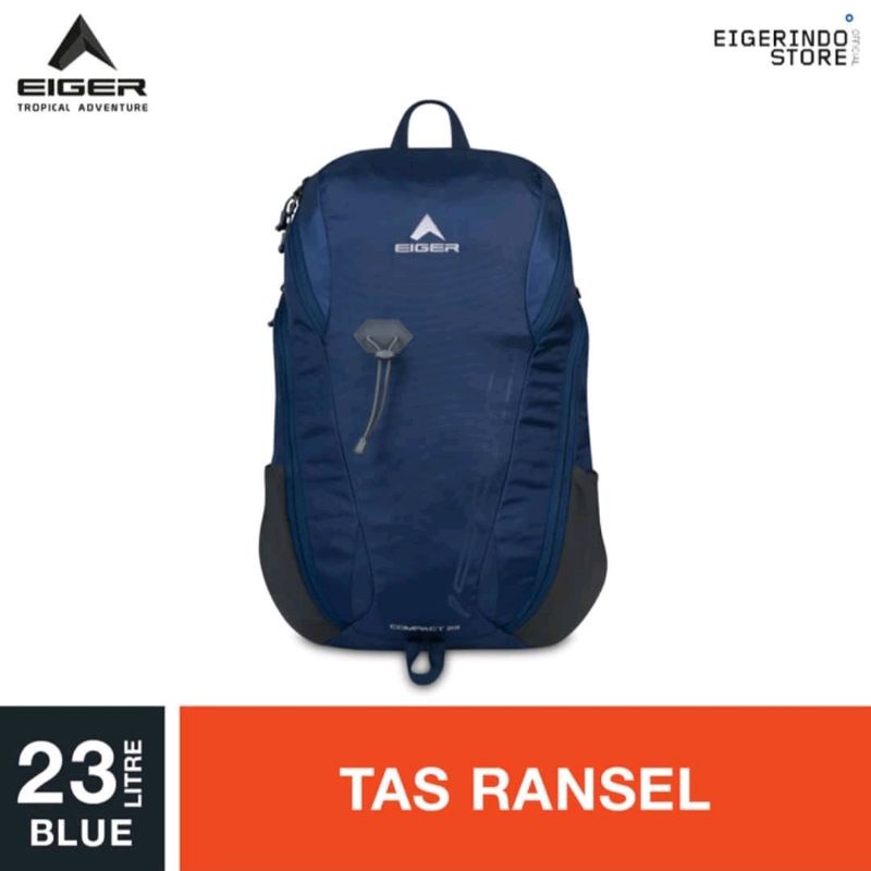EIGER COMPACT 1,0 TAS ORIGINAL BACKPACK DAYPACK BAG RANSEL GUNUNG ORIGINAL KEREN PROMO MURAH DISKON 