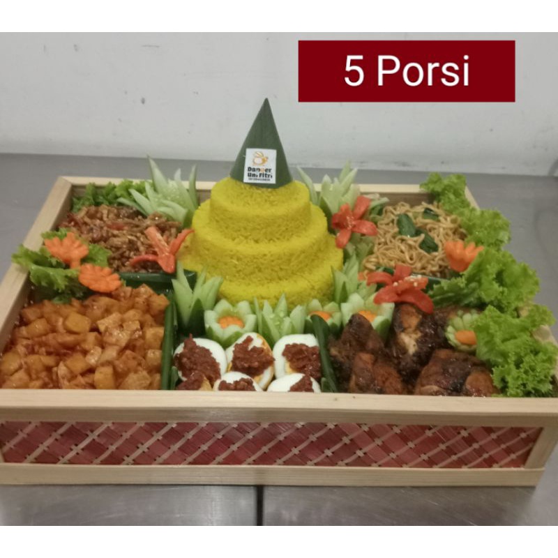 Jual Tumpeng Nasi Kuning Nampan Mulai Dari 5 Porsi Shopee Indonesia