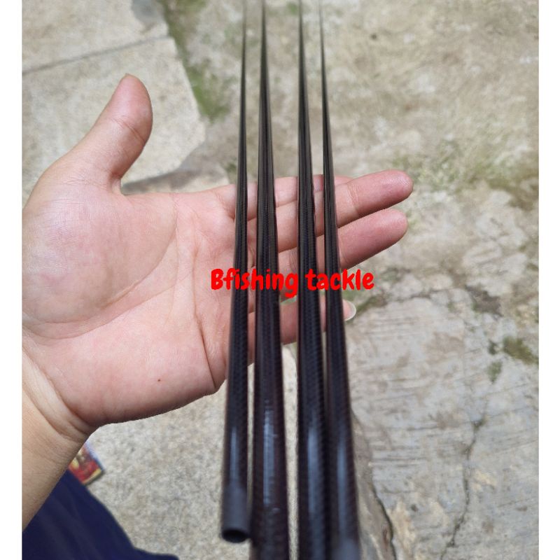 blank hollow carbon full motif UL 1-3lb dan 2-6lb 210cm limited edition