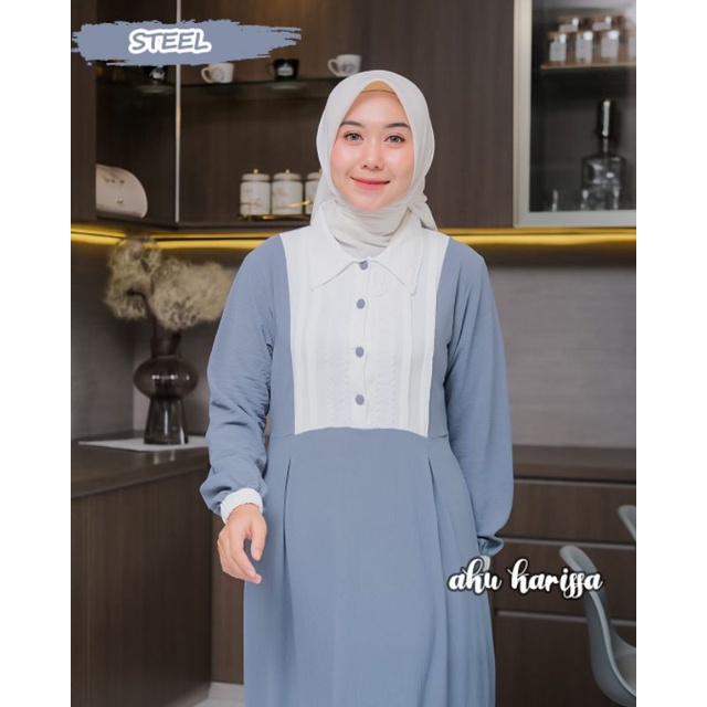 AKU KARISSA ORI // ARUMA ORI BY AKU KARISSA // SABRINA DRESS AKU KARISSA // GAMIS CRINKLE AIR FLOW WANITA