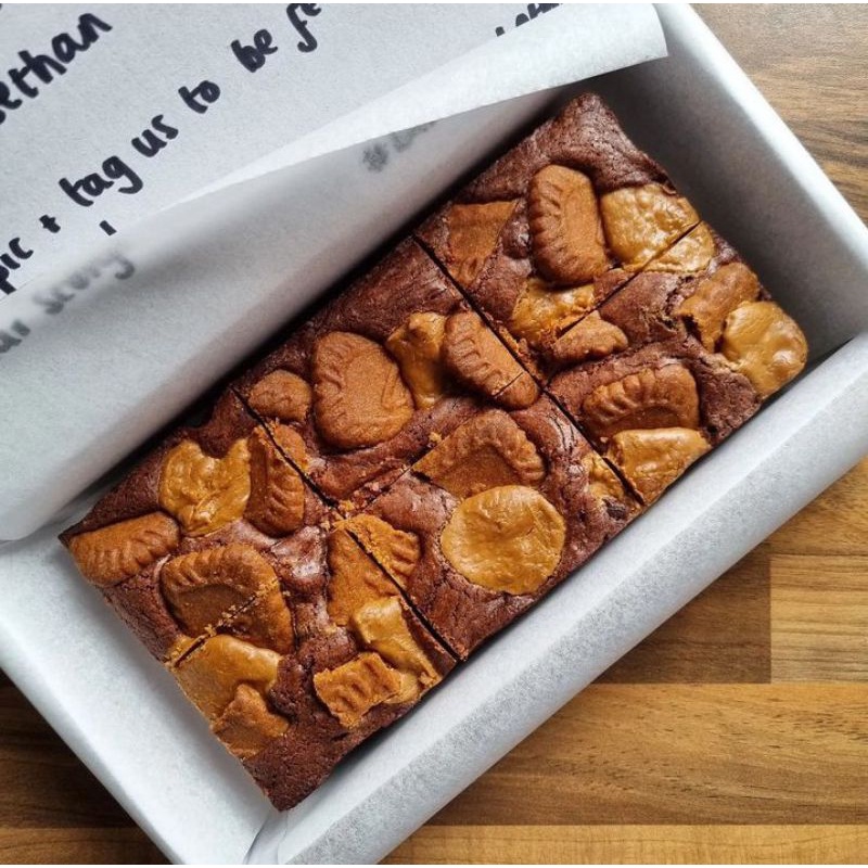 

Brownies Fudgy Dark Cokelat Panggang 20*10/Kue Brownies Panggang premium