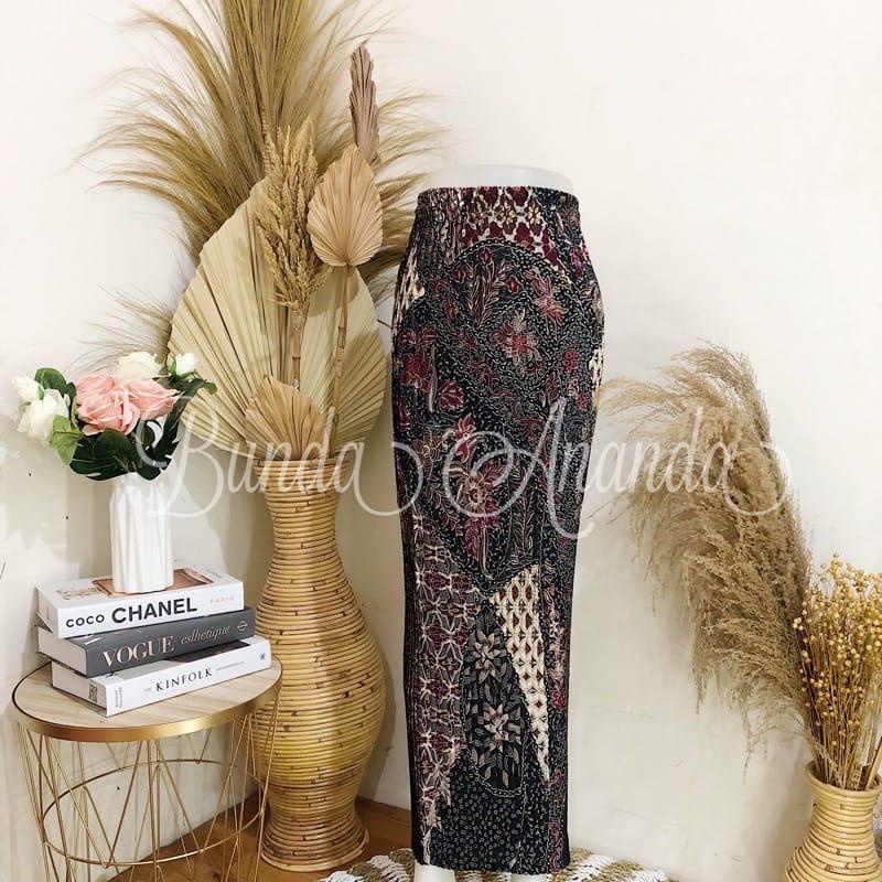 NEW MOTIF!!! Rok plisket batik motif terbaru / rok serut / rempel / rok batik setelan kebaya