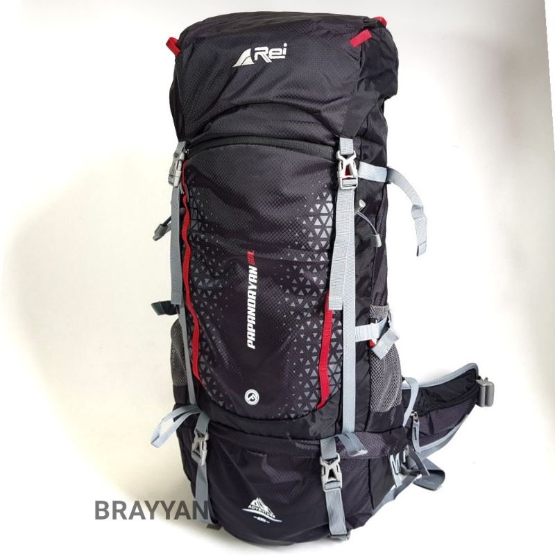 Tas Gunung Arei Papandayan 60L Outdoor Original Pria Wanita