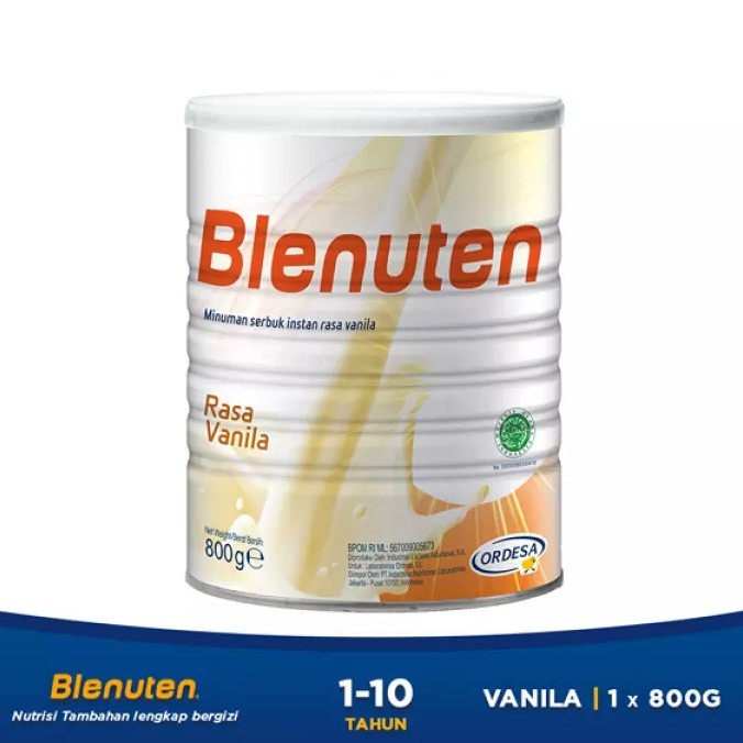

[ COD ] Blenuten Vanila 800 gr Susu Formula Pertumbuhan
