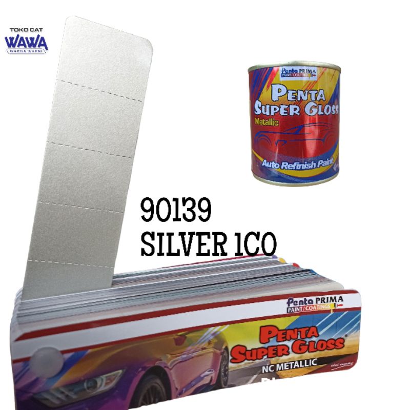 cat duco penta super gloss silver 1C0 silver metallic toyota kijang innova 1kg