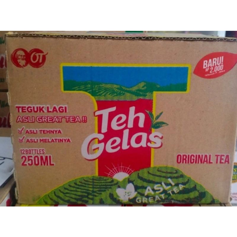 

Teh gelas botol 250ml