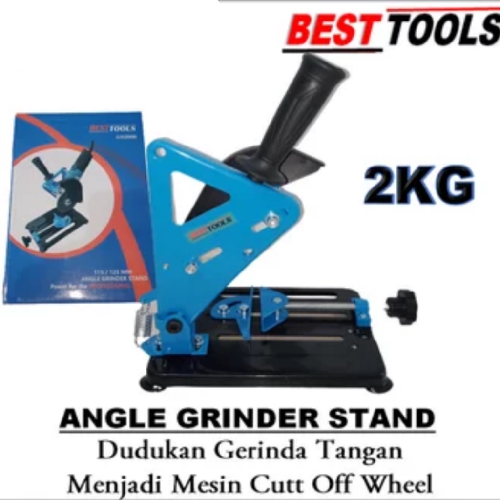 YUKIDO Angle Grinder Stand Holder Heavy Duty Dudukan Gerinda Tangan Menjadi Mesin Cutt Off Wheell MITRA BERSAUDARA 88 Sedia juga bor tangan listrik/kunci 1set lengkap/bor baterai/gerinda/serut ketam/cat/mata bor/mesin las/impact pembuka baut/chainsaw