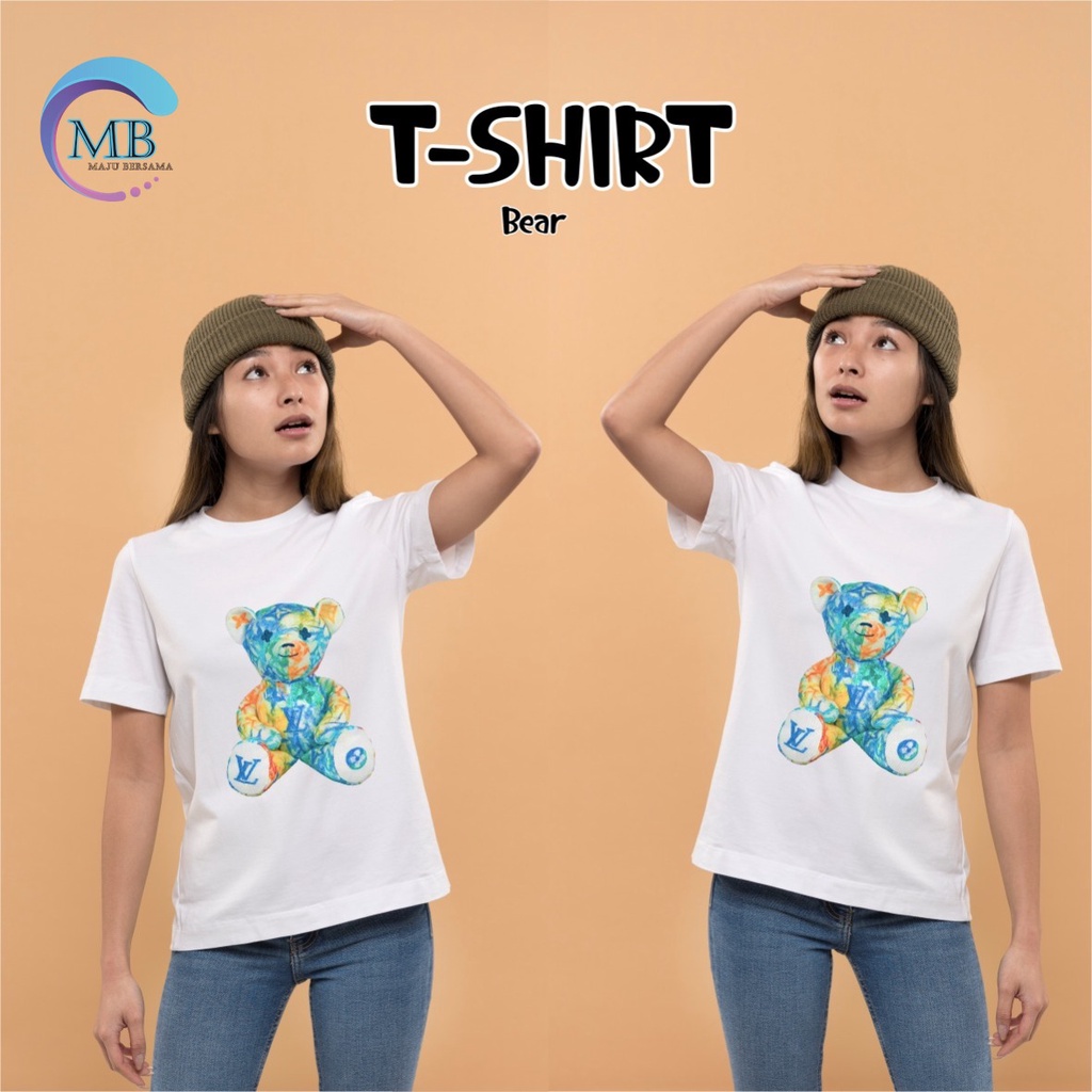 BAJU KAOS SHIRT PRIA WANITA UNISEX STREETWEAR KAOS SURFING PAKAIAN ATASAN CEWEK COWOK TSHIRT MB3984